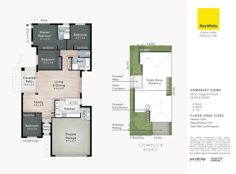 Floorplan of Homely villa listing, 24/31 Langport Parade, Mudgeeraba QLD 4213