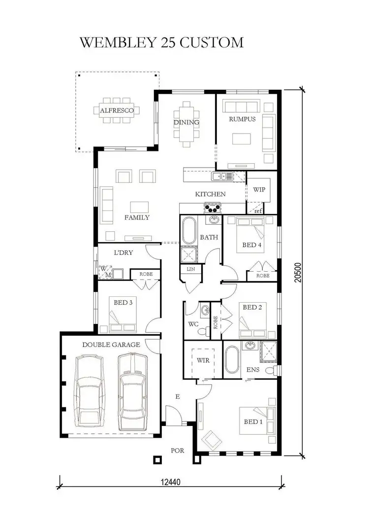 Floorplan of Homely house listing, 20 Columbus Street, Hamlyn Terrace NSW 2259