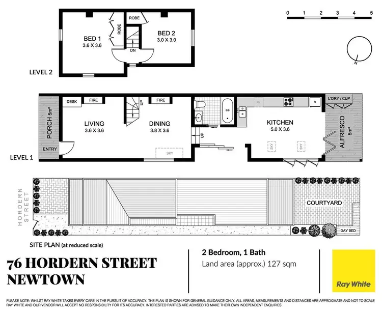 Floorplan of Homely house listing, 76 Hordern Street, Newtown NSW 2042