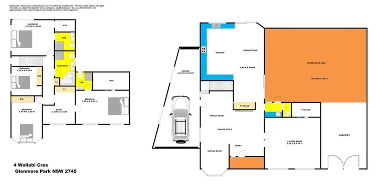 Floorplan of Homely house listing, 4 Wollabi Crescent, Glenmore Park NSW 2745