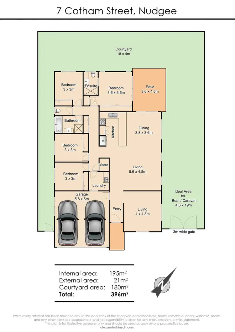 Floorplan of Homely house listing, 7 Cotham Street, Nudgee QLD 4014