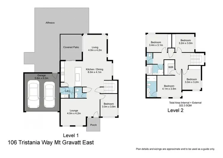 Floorplan of Homely house listing, 106 Tristania Way, Mount Gravatt East QLD 4122