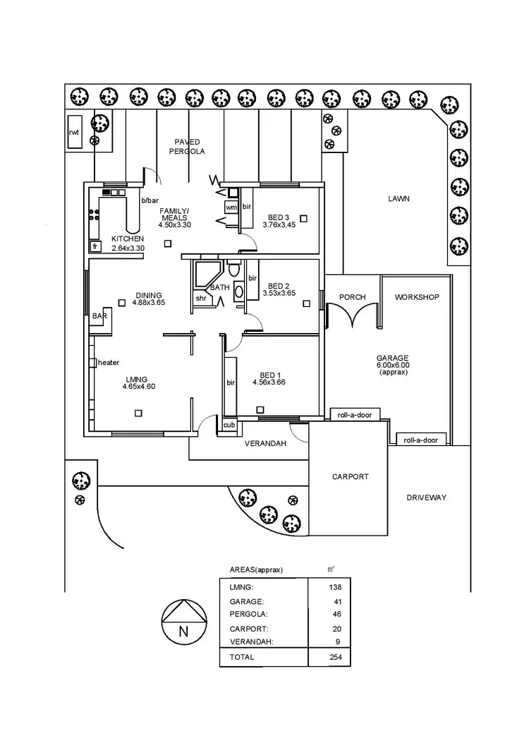 Floorplan of Homely house listing, 24 Fourth Avenue, Klemzig SA 5087