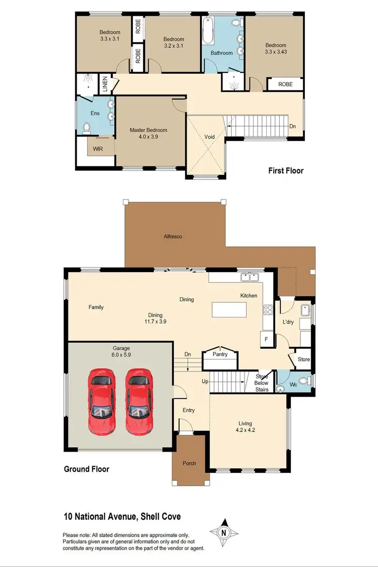 Floorplan of Homely house listing, 10 National Avenue, Shell Cove NSW 2529