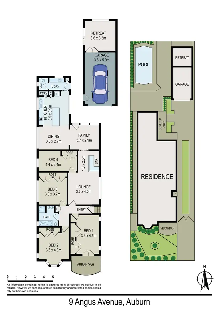 Floorplan of Homely house listing, 9 Angus Avenue, Auburn NSW 2144
