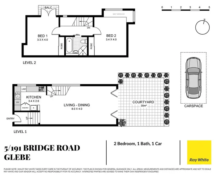 Floorplan of Homely apartment listing, 5/191-195 Bridge Road, Glebe NSW 2037