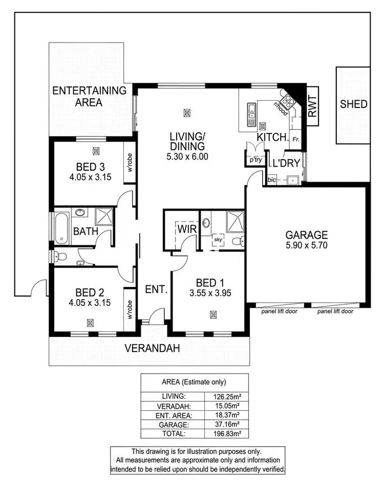 Floorplan of Homely house listing, 32 Laurence Street, South Plympton SA 5038