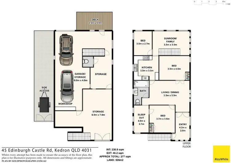 Floorplan of Homely house listing, 45 Edinburgh Castle Road, Kedron QLD 4031