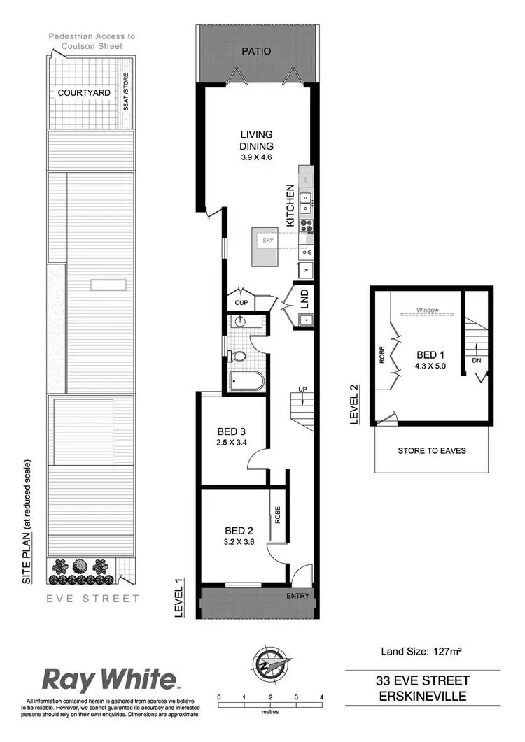 Floorplan of Homely house listing, 33 Eve Street, Erskineville NSW 2043