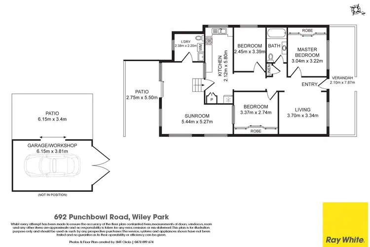 Floorplan of Homely house listing, 692 Punchbowl Road, Wiley Park NSW 2195