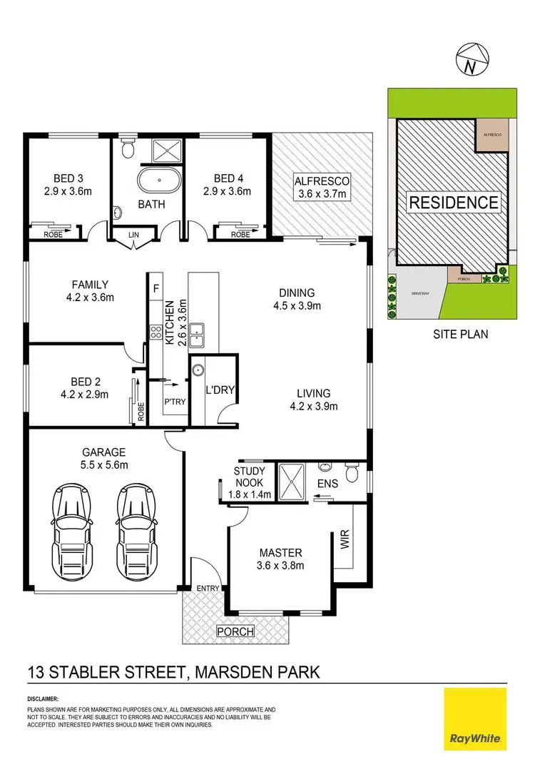 Floorplan of Homely house listing, 13 Stabler Street, Marsden Park NSW 2765