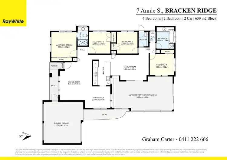 Floorplan of Homely house listing, 7 Annie Street, Bracken Ridge QLD 4017