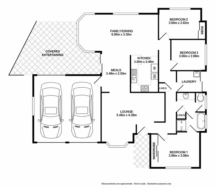 Floorplan of Homely house listing, 2 Bunda Place, Glenmore Park NSW 2745