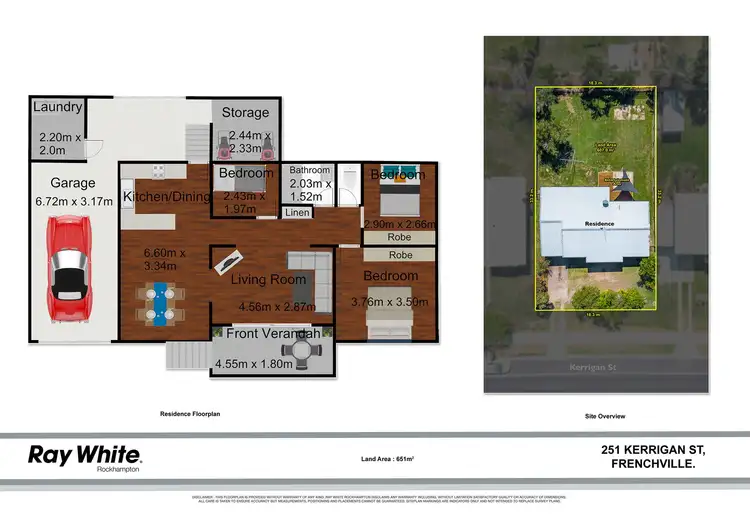 Floorplan of Homely house listing, 251 Kerrigan Street, Frenchville QLD 4701