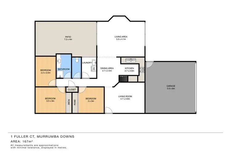Floorplan of Homely house listing, 1 Fuller Court, Murrumba Downs QLD 4503
