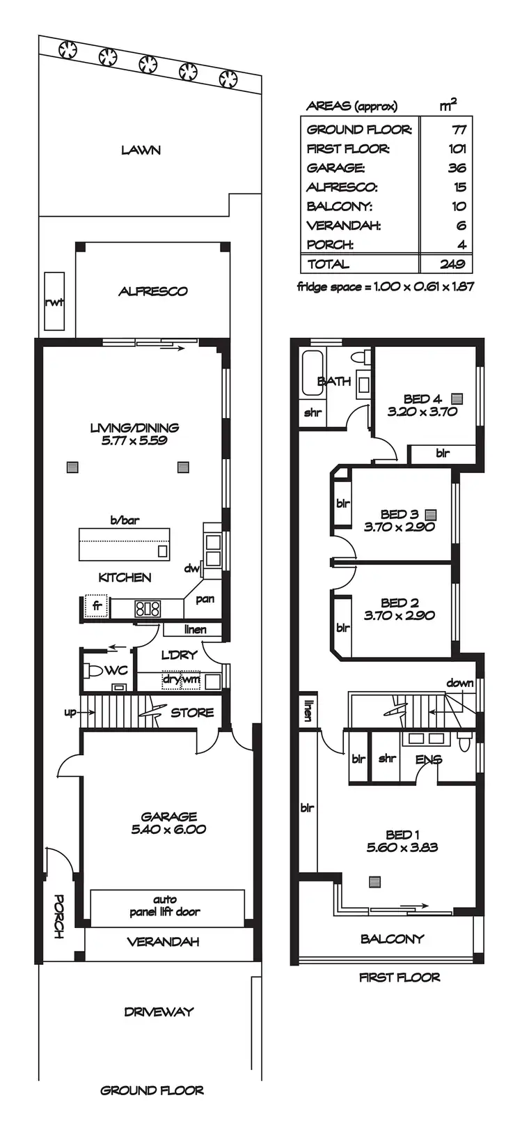 Floorplan of Homely house listing, 18B James Street, Campbelltown SA 5074