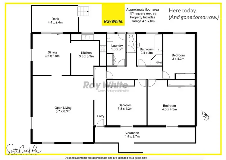 Floorplan of Homely house listing, 15 Clare Crescent, Batehaven NSW 2536