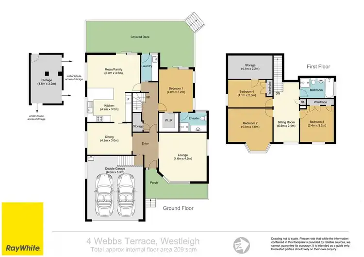 Floorplan of Homely house listing, 4 Webbs Terrace, Westleigh NSW 2120
