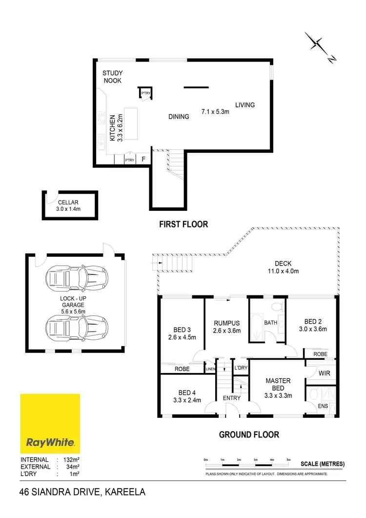 Floorplan of Homely house listing, 46 Siandra Drive, Kareela NSW 2232