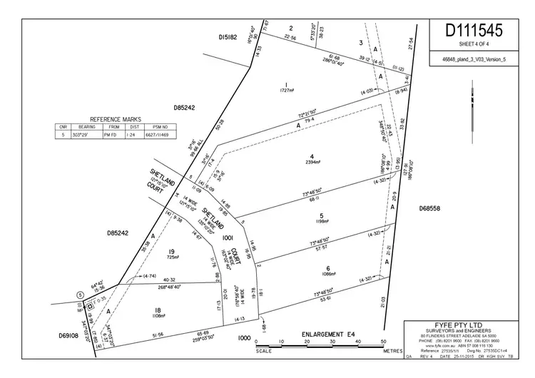 Floorplan of Homely land listing, 17 Shetland Court, Nairne SA 5252