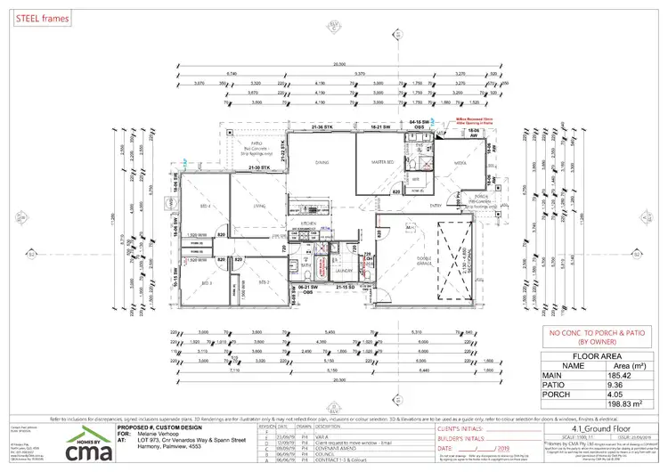 Floorplan of Homely house listing, 8 Venardos Way, Palmview QLD 4553