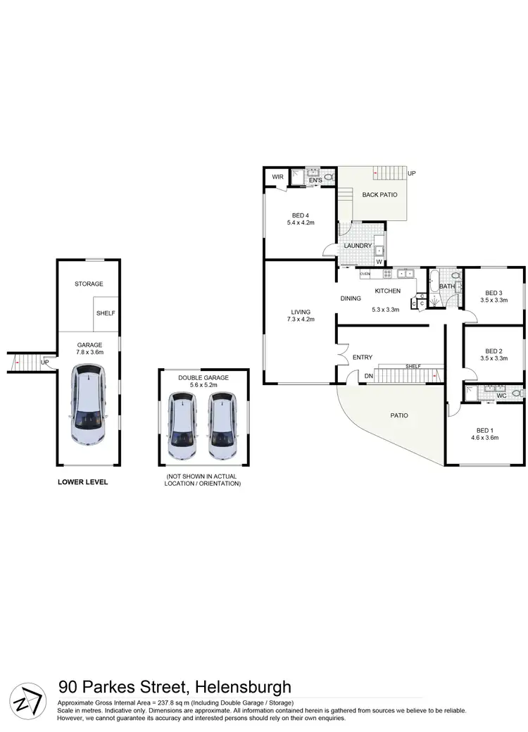 Floorplan of Homely house listing, 90 Parkes Street, Helensburgh NSW 2508