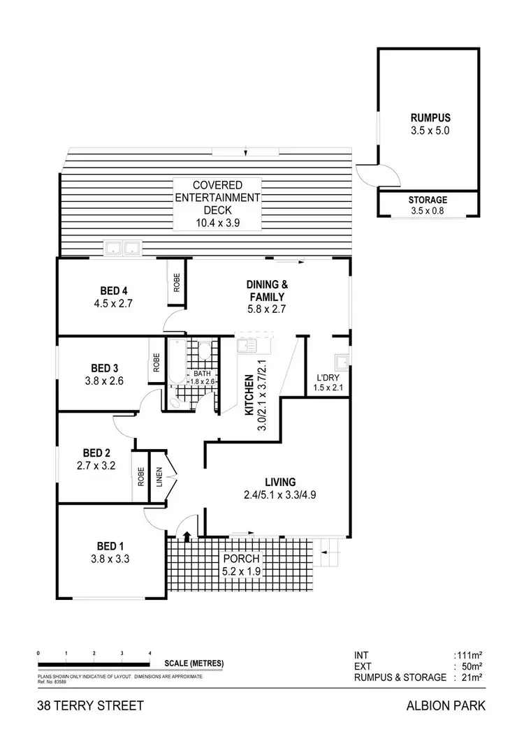 Floorplan of Homely house listing, 38 Terry Street, Albion Park NSW 2527