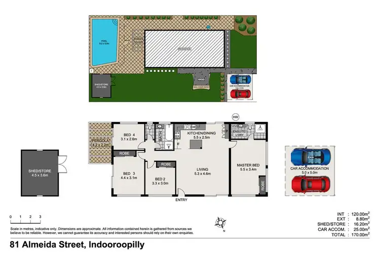 Floorplan of Homely house listing, 81 Almeida Street, Indooroopilly QLD 4068