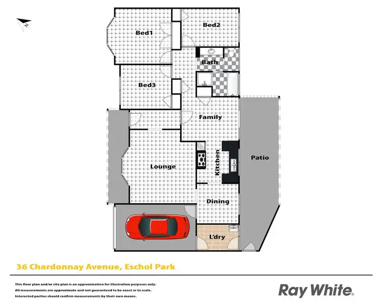 Floorplan of Homely house listing, 36 Chardonnay Avenue, Eschol Park NSW 2558