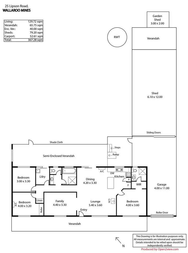 Floorplan of Homely house listing, 25 Lipson Road, Wallaroo Mines SA 5554