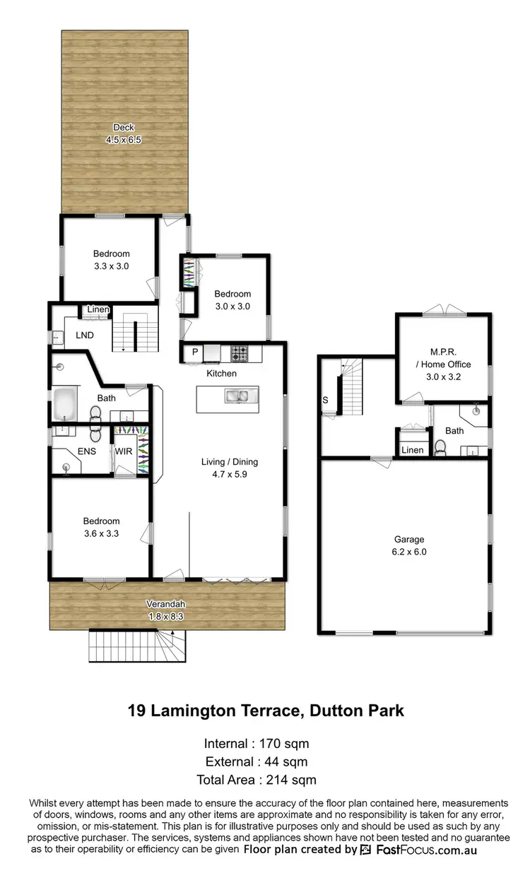 Floorplan of Homely house listing, 19 Lamington Terrace, Dutton Park QLD 4102