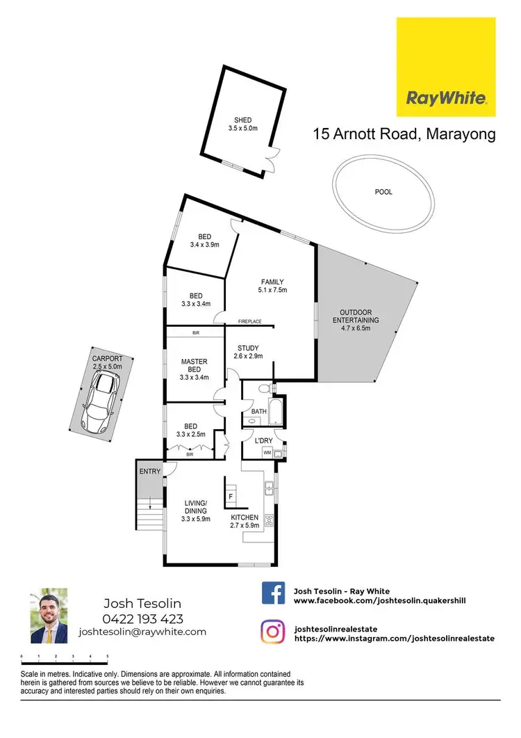 Floorplan of Homely house listing, 15 Arnott Road, Marayong NSW 2148