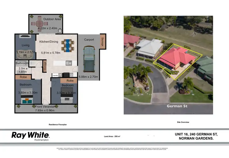 Floorplan of Homely unit listing, 16/240 German Street, Norman Gardens QLD 4701