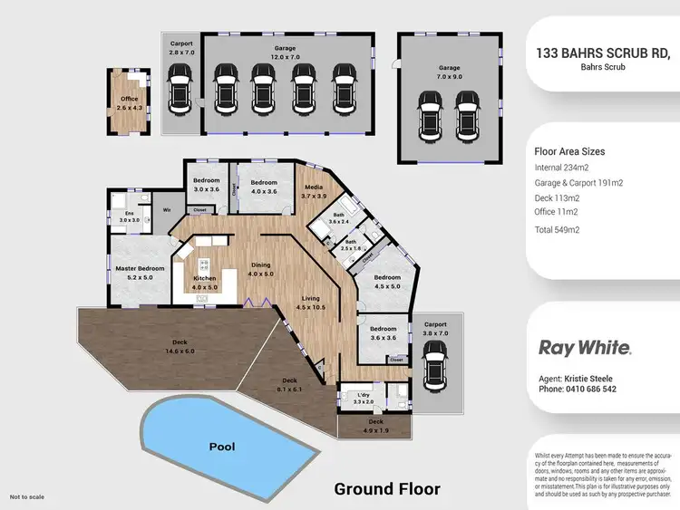 Floorplan of Homely house listing, 133 Bahrs Scrub Road, Bahrs Scrub QLD 4207