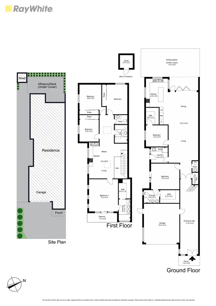 Floorplan of Homely townhouse listing, 25B Moore Avenue, Clayton South VIC 3169