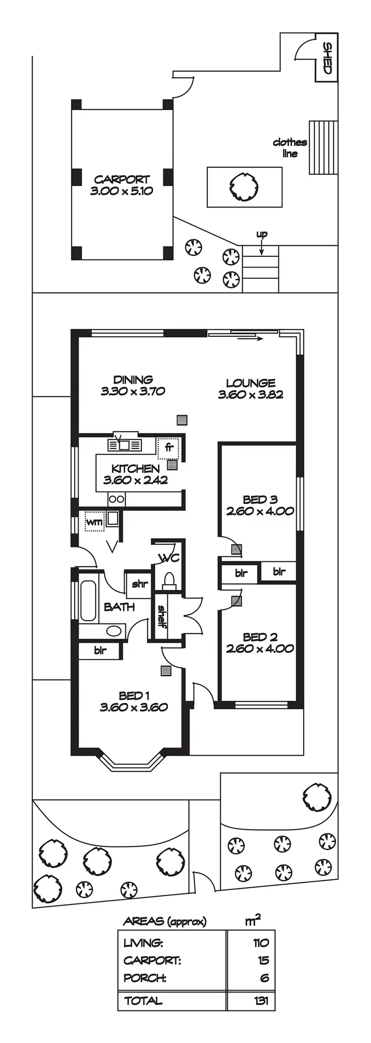 Floorplan of Homely house listing, 11 McCullough Court, Golden Grove SA 5125