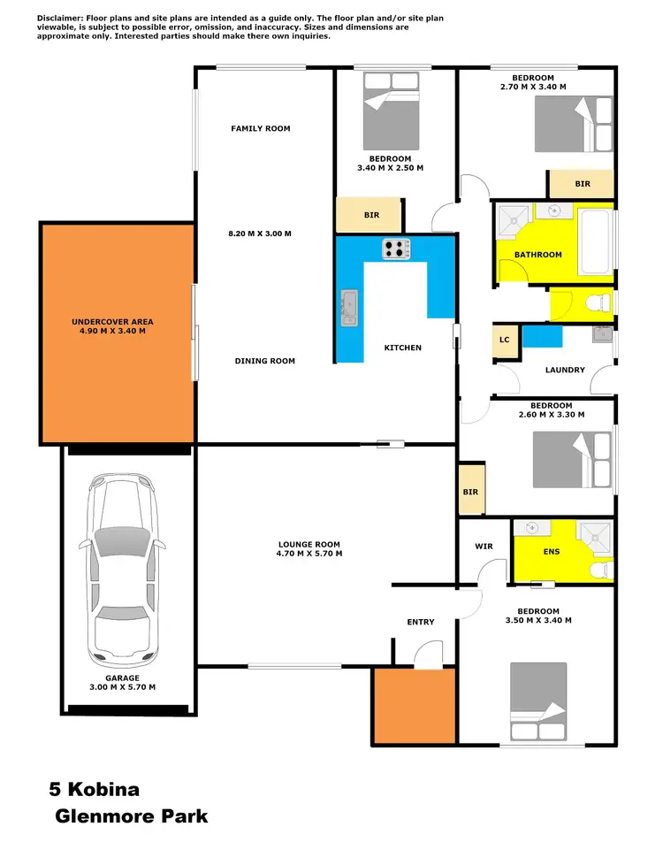 Floorplan of Homely house listing, 5 Kobina Avenue, Glenmore Park NSW 2745