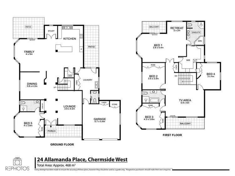 Floorplan of Homely house listing, 24 Allamanda Place, Chermside West QLD 4032
