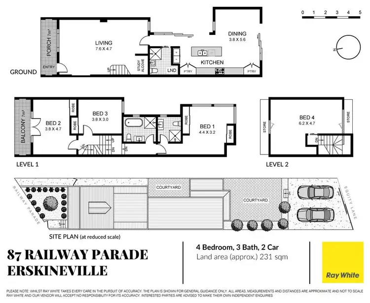 Floorplan of Homely house listing, 87 Railway Parade, Erskineville NSW 2043