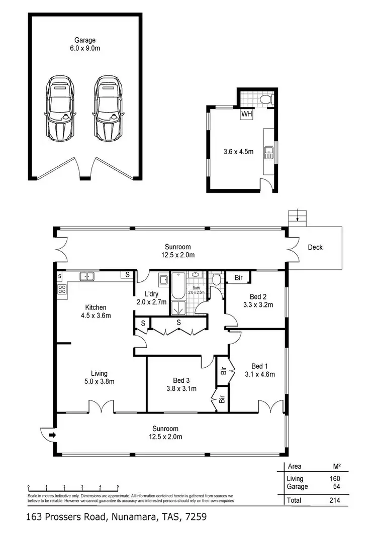 Floorplan of Homely house listing, 163 Prossers Road, Nunamara TAS 7259