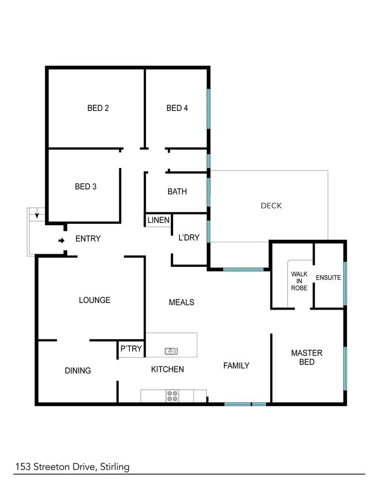 Floorplan of Homely house listing, 153 Streeton Drive, Stirling ACT 2611