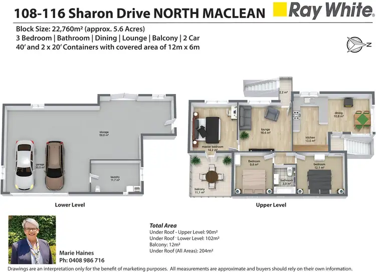 Floorplan of Homely house listing, 108-116 Sharon Drive, North Maclean QLD 4280