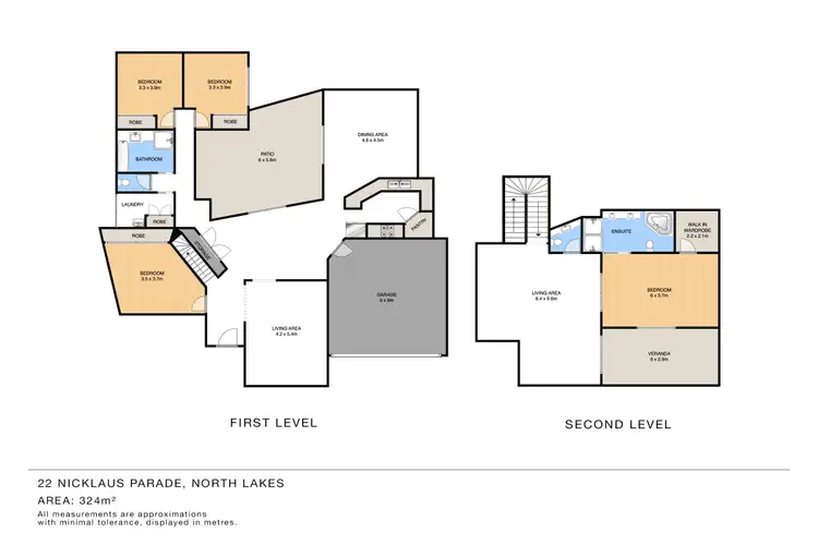 Floorplan of Homely house listing, 22 Nicklaus Parade, North Lakes QLD 4509