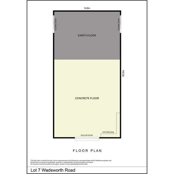 Floorplan of Homely rural property listing, Lot 7 Wadsworth Road, Stawell VIC 3380