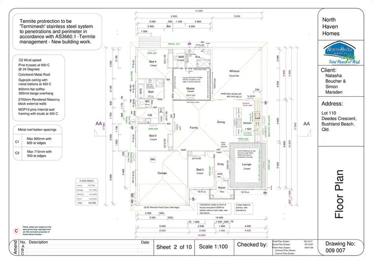 Floorplan of Homely house listing, 17 Deedes Crescent, Bushland Beach QLD 4818
