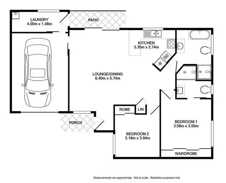 Floorplan of Homely villa listing, 4/57-59 Evan Street, Penrith NSW 2750
