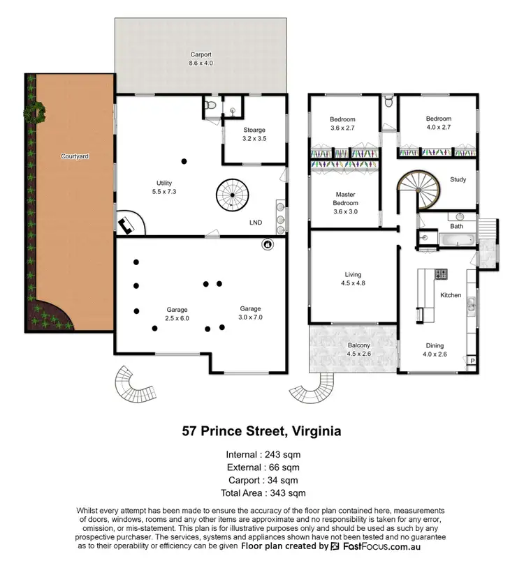 Floorplan of Homely house listing, 57 Prince Street, Virginia QLD 4014
