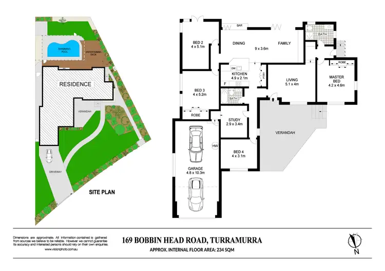 Floorplan of Homely house listing, 169 Bobbin Head Road, Turramurra NSW 2074