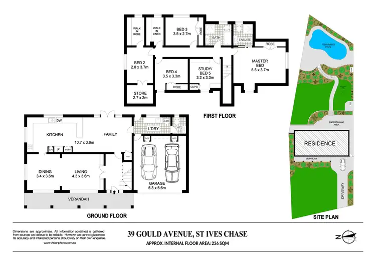 Floorplan of Homely house listing, 39 Gould Avenue, St Ives NSW 2075