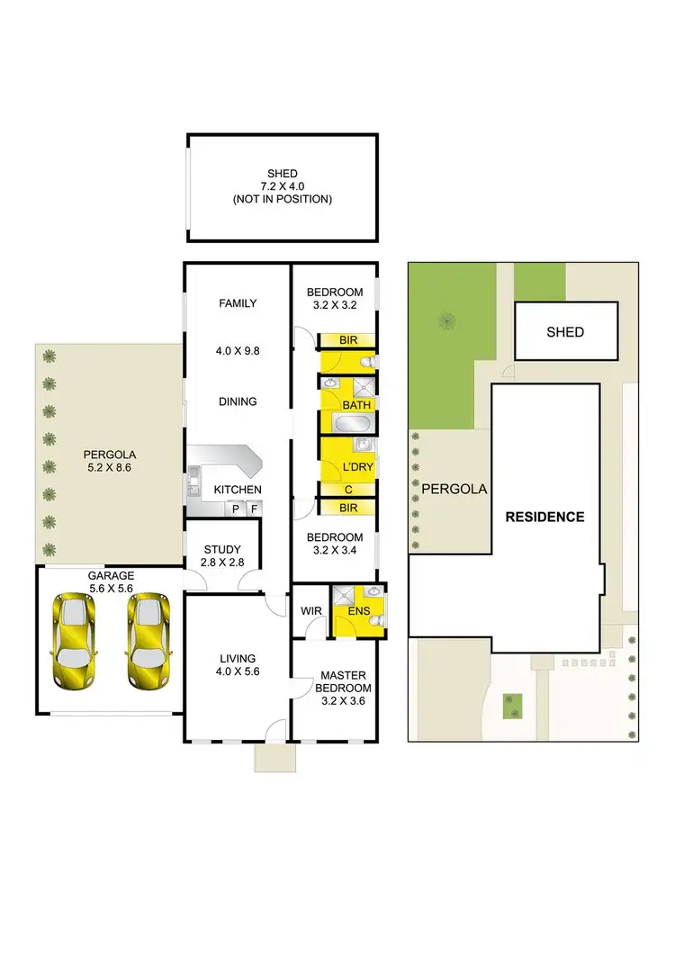 Floorplan of Homely house listing, 7 Moira Lane, Grovedale VIC 3216